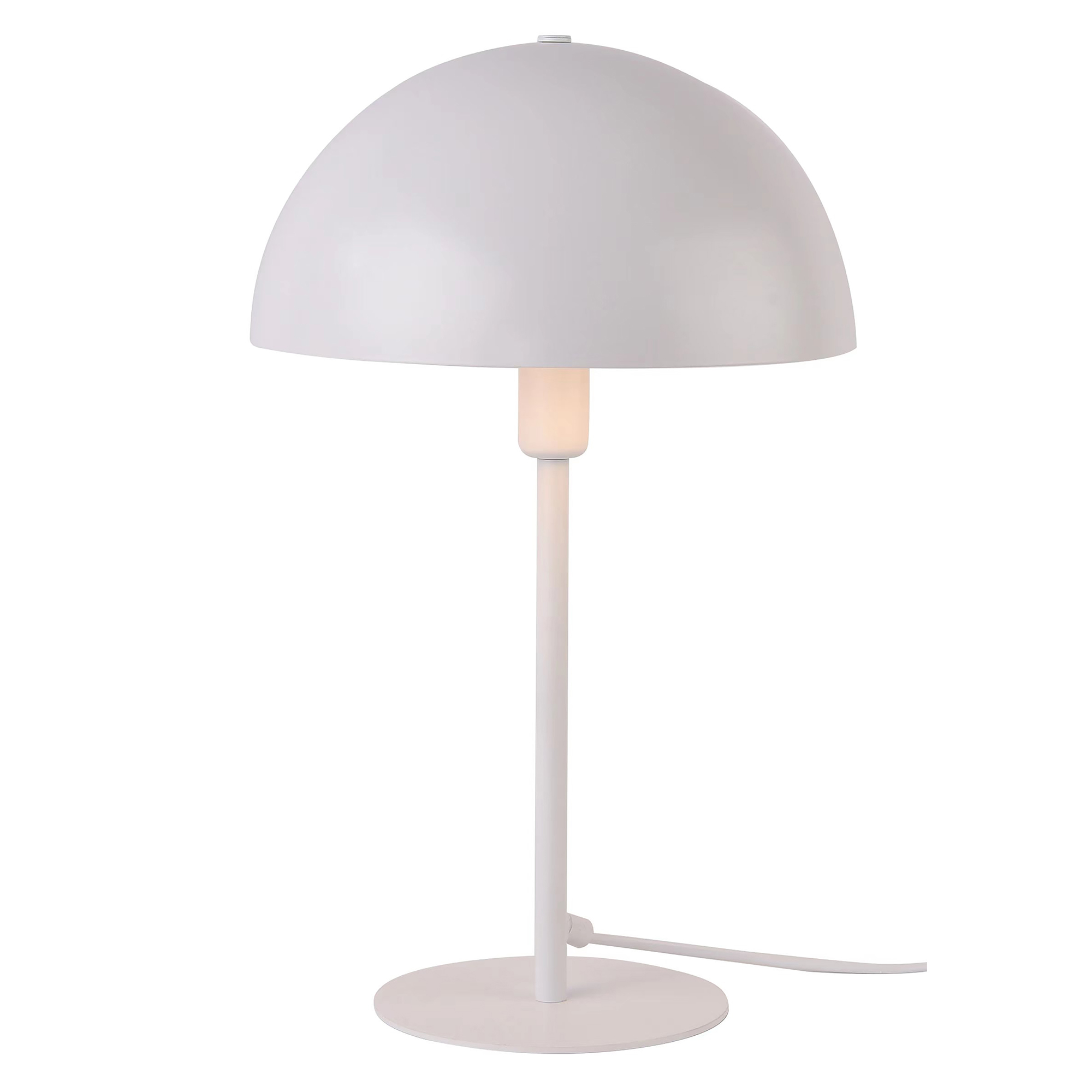 Table lamp FocusLight LISBON Ø25cm, H:40cm, white